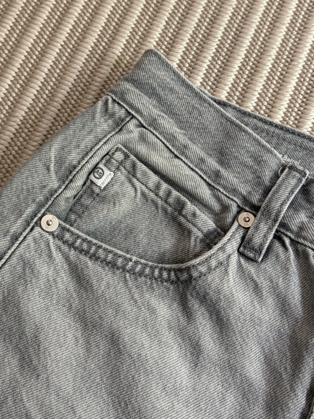 AG Jeans Hattie High Rise Barrel Jeans - Picture 9 of 12